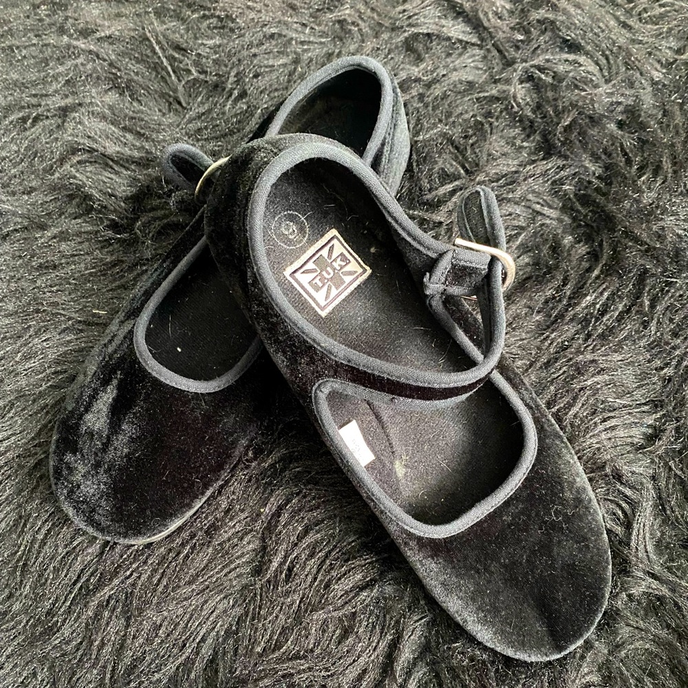 T.U.K Velvet MaryJanes